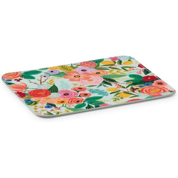 Floral Mouse Pad Non Slip Rubber Base Smooth Desk Mat for Home Office Work - Picture 2 of 5